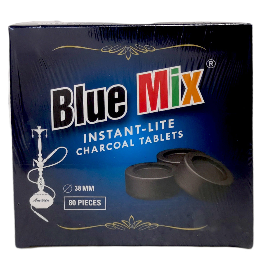 Hookah Coals Blue Mix InstantLite Charcoal Tablets The Wiener Vape