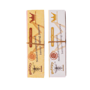 Hornet Natural Unrefined Hemp Rolling Papers