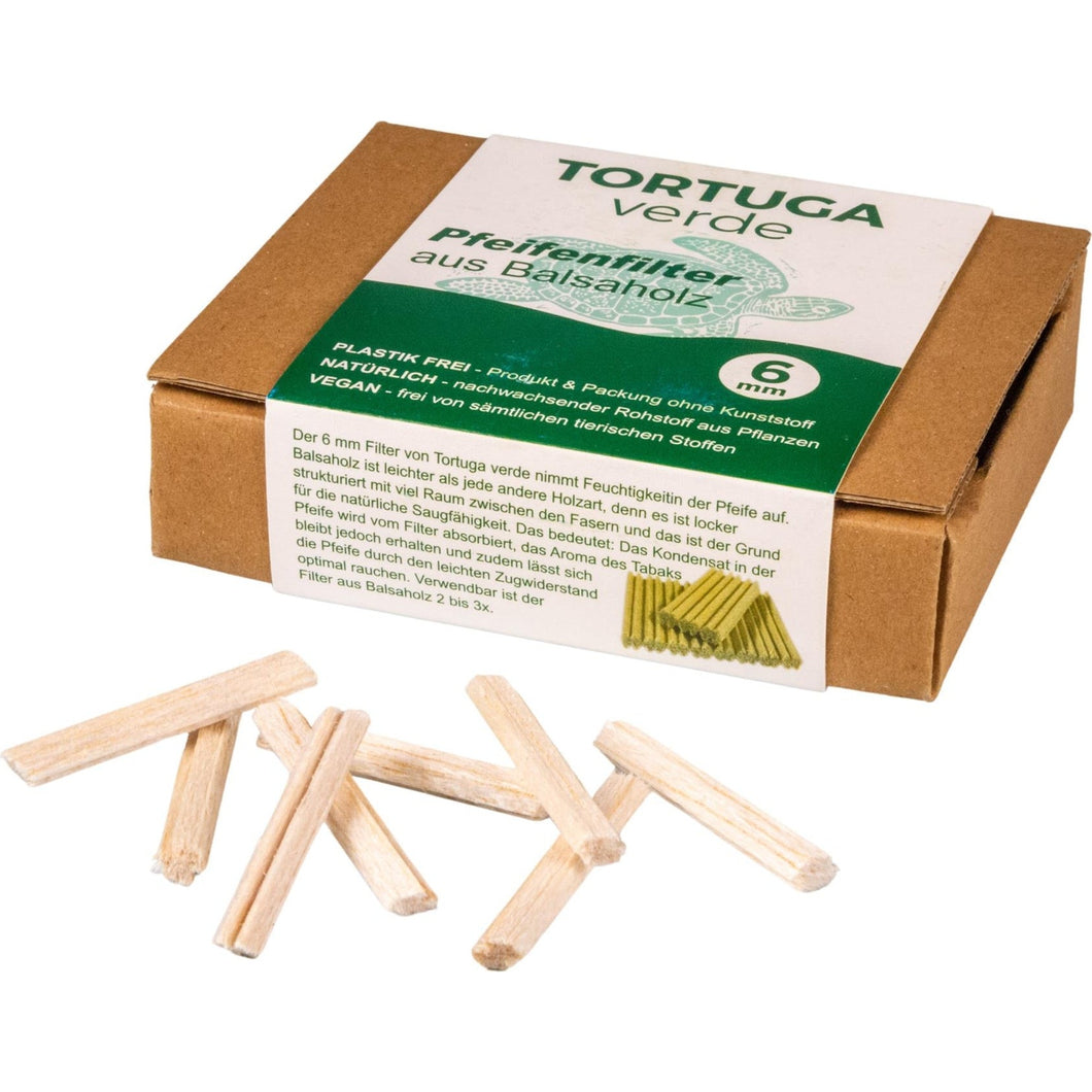 Tortuga Verde Pipe Filters - Balsa