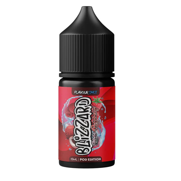 30ml Blizzard Litchi Raspberry MTL/Salt Nic Flavor Shot