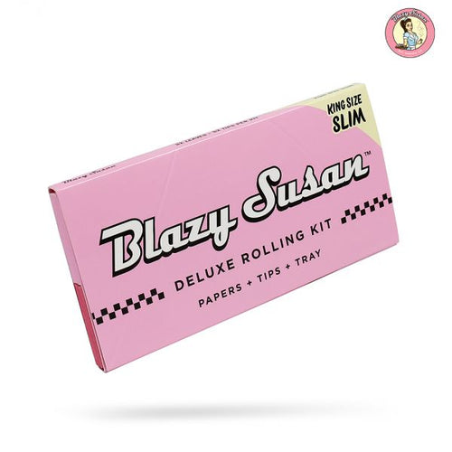Blazy Susan Pink Kingsize Slim Deluxe Kit