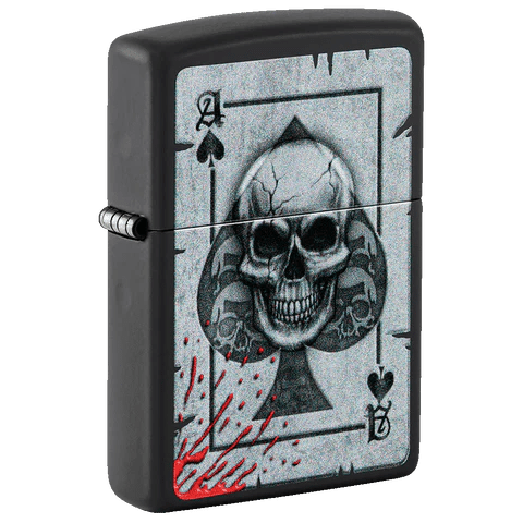Ace Card Skull Zippo