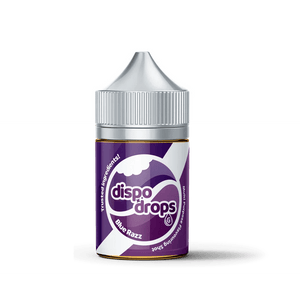 60ml Dispo Drops Blue Razz Flavor Shot