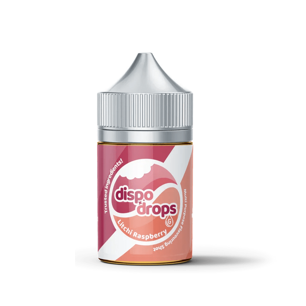 60ml Dispo Drops Litchi Raspberry Flavor Shot