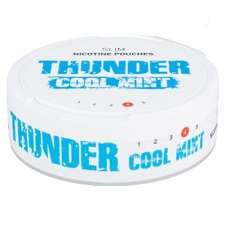 General snus - Thunder cool mint strong slim Nicotine Pouch