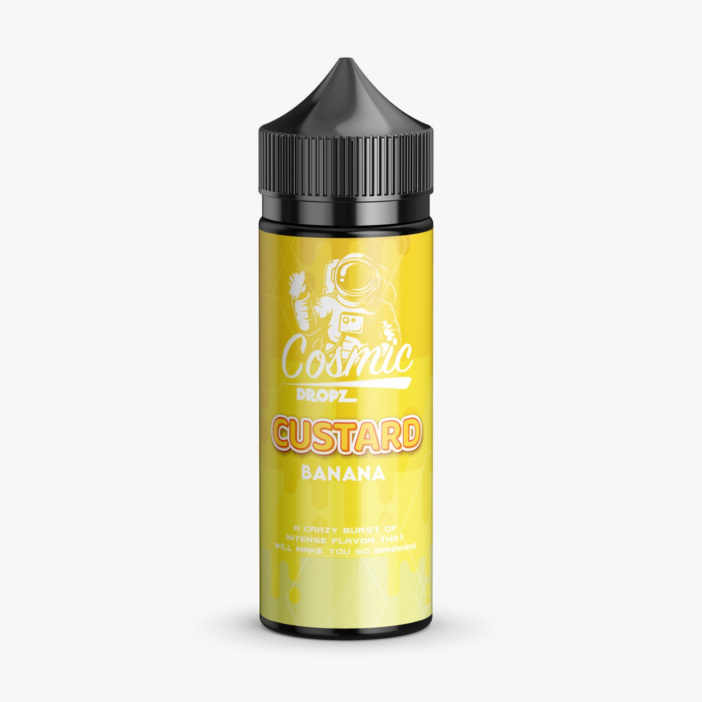 120ml Banana Custard Cosmic Drops Flavor Shot – The Wiener Vape Company