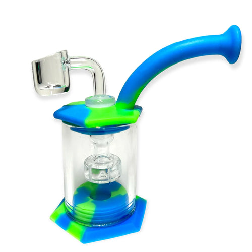 Silicone/Glass Dab Bubbler