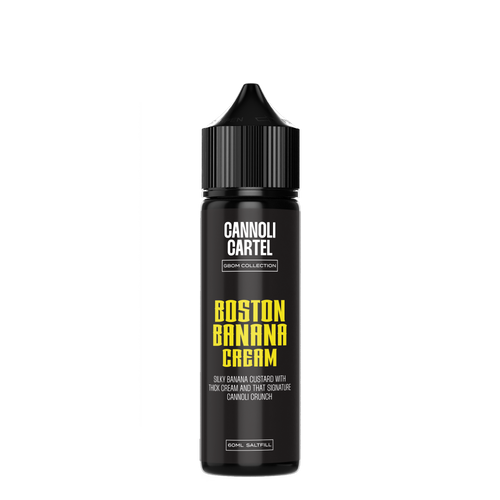 Cannoli Cartel - Boston Banana Cream 60ml mtl/salt nic flavor shot