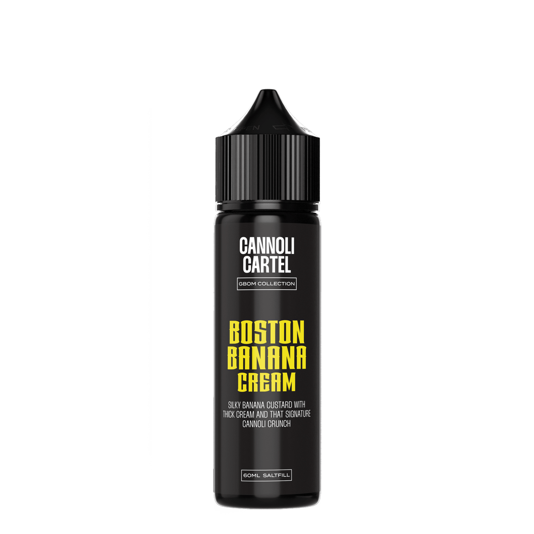 Cannoli Cartel - Boston Banana Cream 60ml mtl/salt nic flavor shot
