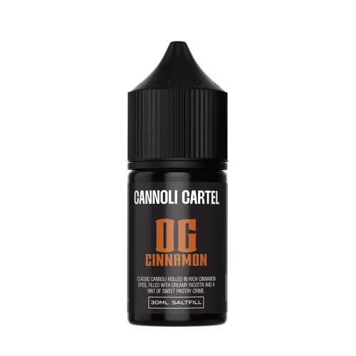 Cannoli Cartel - OG Cinnamon mtl/salt nic flavor shot