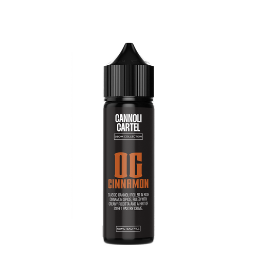 Cannoli Cartel - OG Cinnamon 60ml mtl/salt nic flavor shot