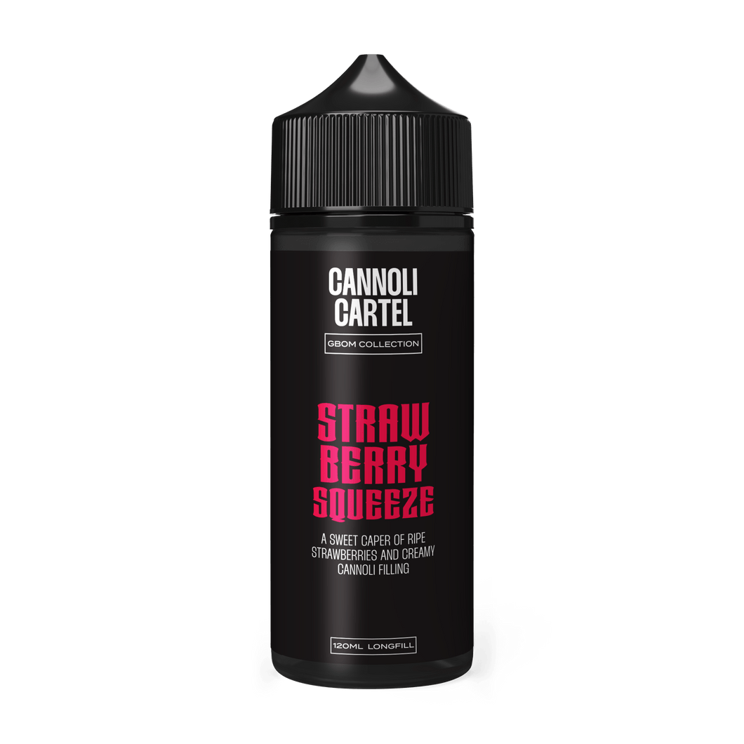 Cannoli Cartel - Strawberry Squeeze flavor shot
