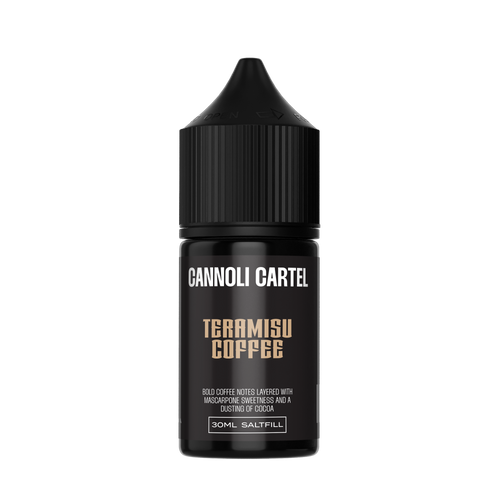 Cannoli Cartel -  Tiramisu Coffee mtl/salt nic flavor shot