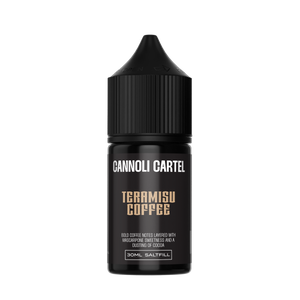 Cannoli Cartel -  Tiramisu Coffee mtl/salt nic flavor shot