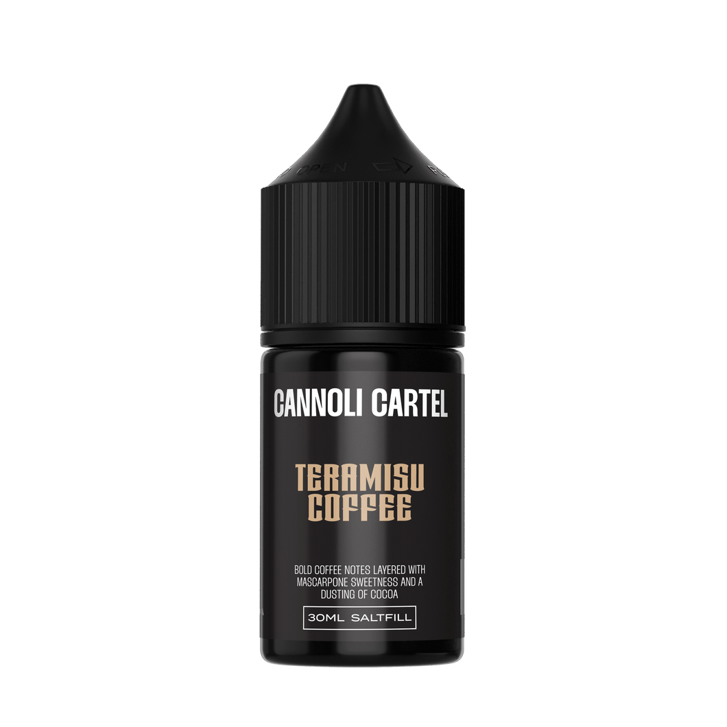 Cannoli Cartel -  Tiramisu Coffee mtl/salt nic flavor shot