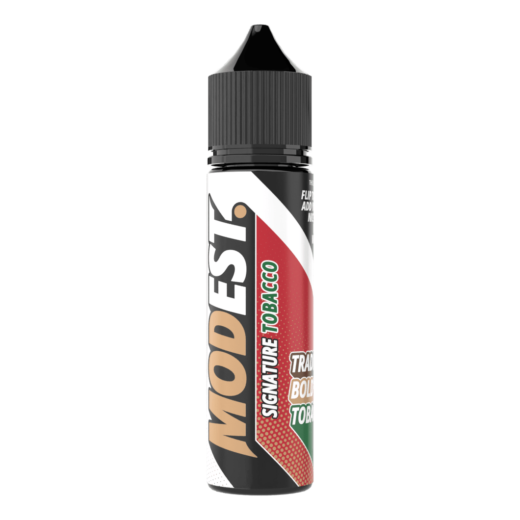 60ml Modest Signature Tobacco mtl/salt nic Flavor Shot