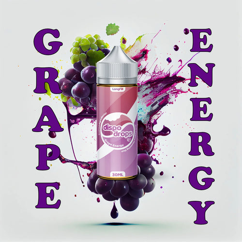Dispo Drops Grape Energy Flavor Shot