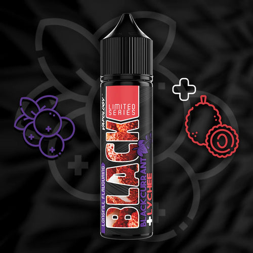 60ml Vapology Blackcurrant Lychee  MTL/SALT NIC Flavor Shots