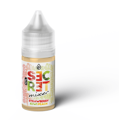 30ml Secret Mixer - Strawberry , Kiwi & Peach 12mg MTL