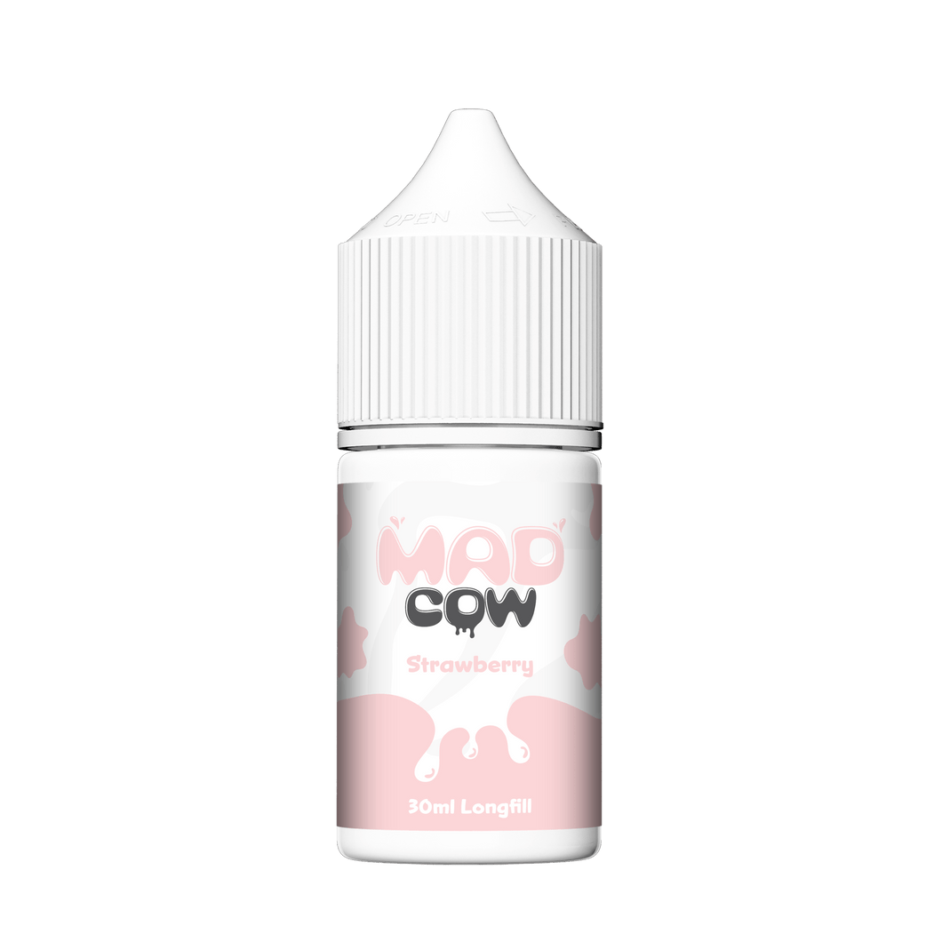 MadCow Strawberry Milkshake mtl/salt nic Flavor Shot