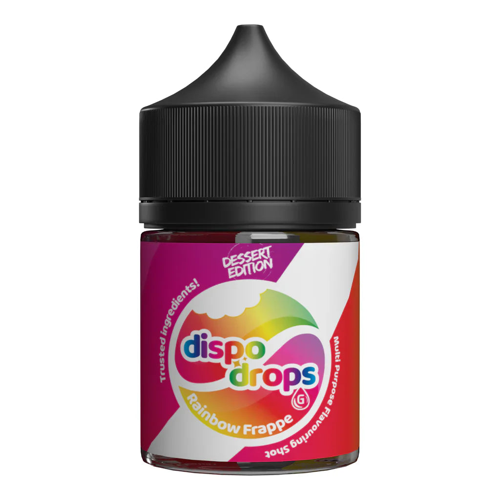 60ml Dispo Drops Rainbow Frappe Flavor Shot