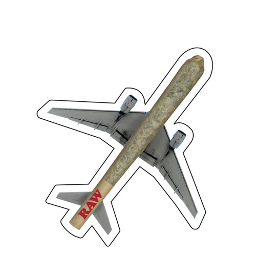 RAW Sticker 4 Plane