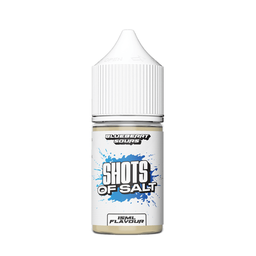 SHOTS FIRED Blueberry Sours mtl/salt nic Flavor Shot