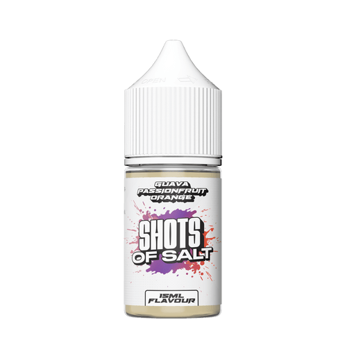 SHOTS FIRED Guava Passion Orange mtl/salt nic Flavor Shot