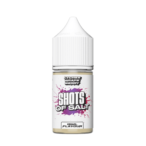 SHOTS FIRED Lychee Grape Berry mtl/salt nic Flavor Shot