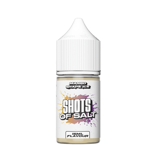 SHOTS FIRED Mango Grape Ice mtl/salt nic Flavor Shot