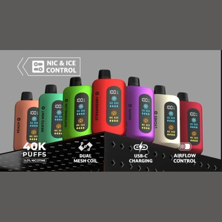5% BLVK Elite 40K Puffs Disposable