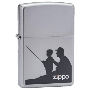 Father Son Fishing Zippo