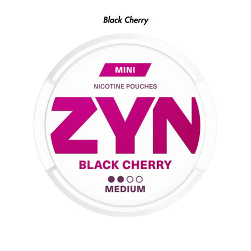 ZYN Black Cherry Mini Nicotine Pouches - Medium
