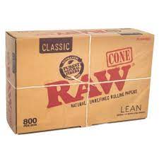 Raw Cones Kingsize Bulk 800