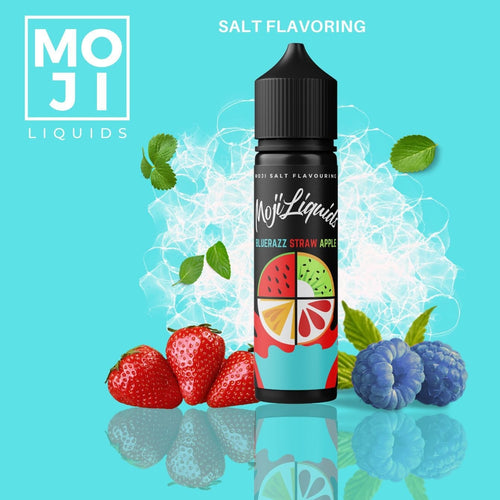 Moji BlueRazz Straw Apple MTL/Salt Nic Flavor Shot