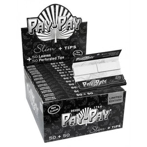 Pay-Pay White Kingsize Slim + Tips