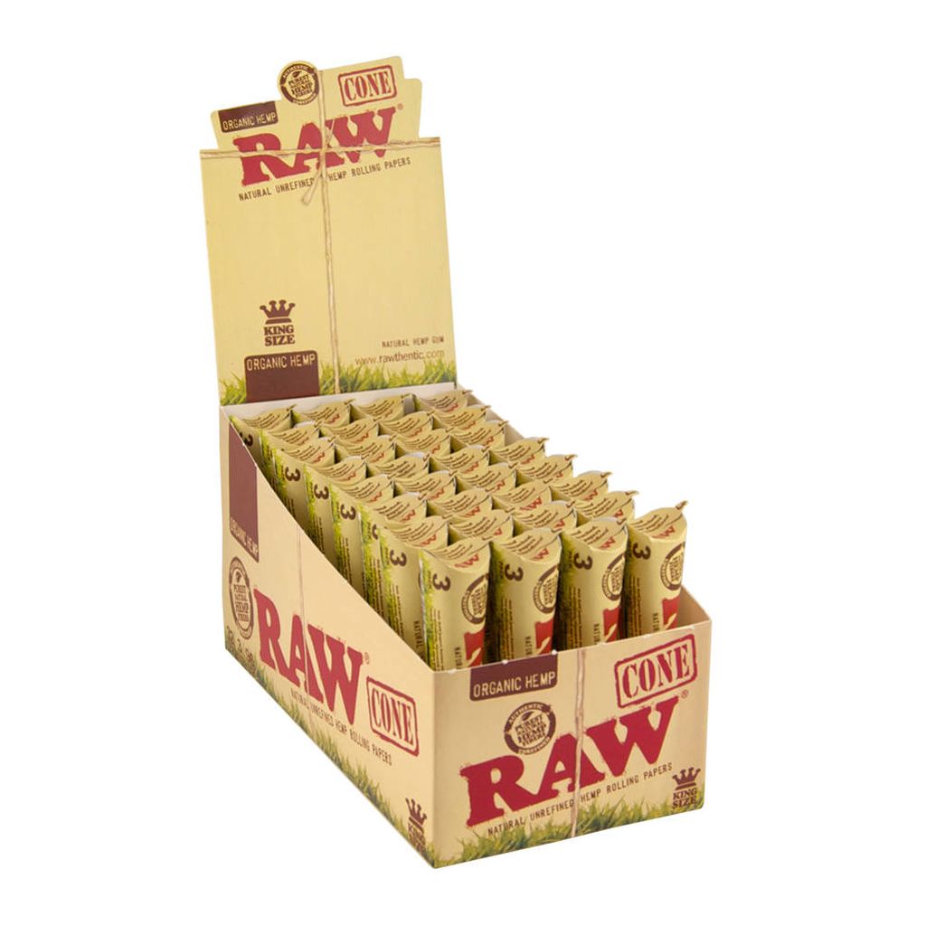 RAW Cones Organic Kingsize