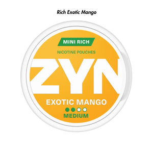 ZYN Exotic Mango Mini Nicotine Pouches - Medium