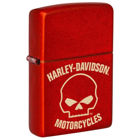 Harley-Davidson Red Zippo