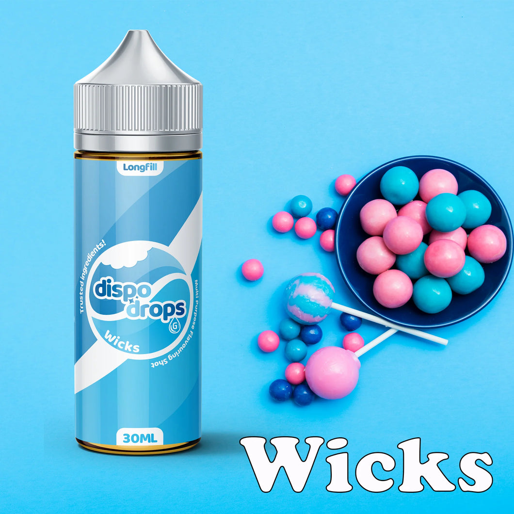 Dispo Drops Wicks Flavor Shot